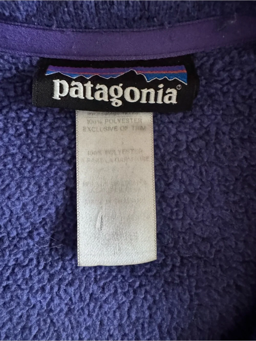 Patagonia Better Sweater 1/4 Zip Fleece Pullover Purple Medium - Picture 3 of 12